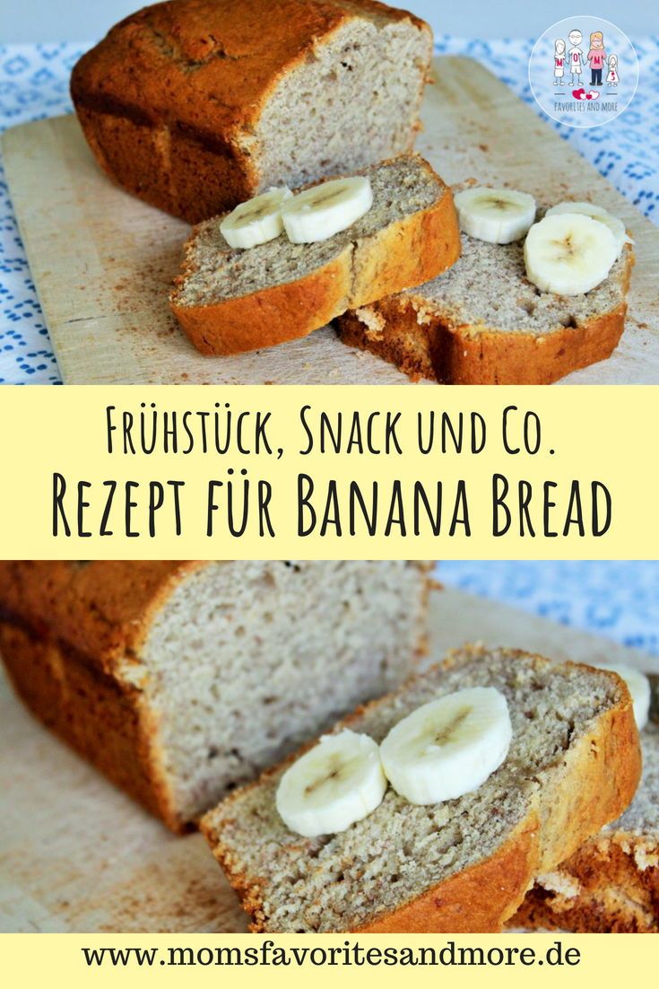 Banana Bread - Mein Rezept für Bananenbrot #breadrecipessweet