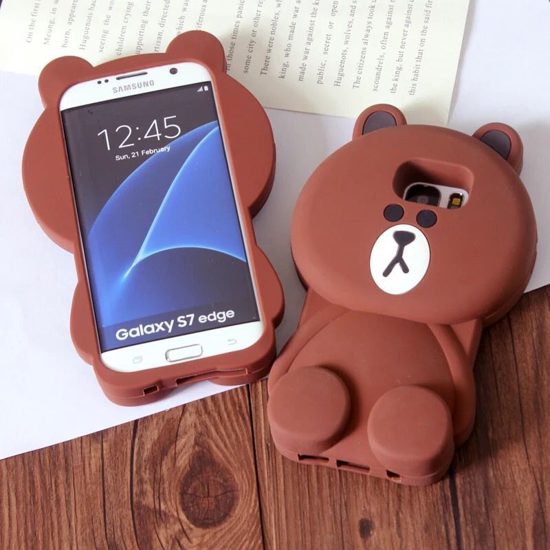 Teddy Bear 3d Silicone Rubber Tpu Phone Case Cover Iphone 6 6 Plus Iphone Cover Smartphone Case Phone Case Cover