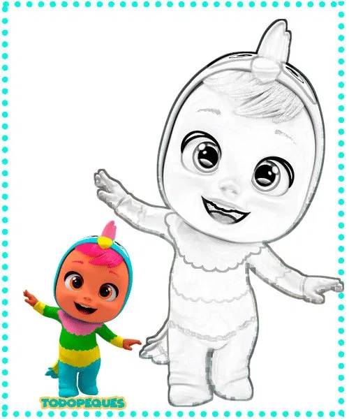 Dibujo De Los Bebés Llorones Búsqueda De Google Smurfs Cry Baby Character