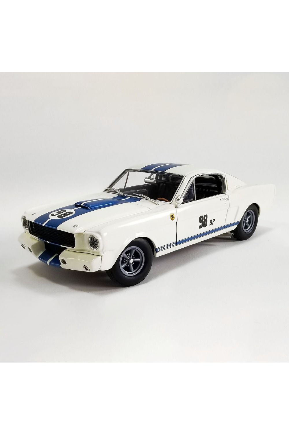 PRE-ORDER: Estimated release is August 2021
It was Valentines Day, February 14, in 1965, and it was the first time a GT350 Competition, more commonly known as the GT350R, was entered into a sanctioned race, in this case an SCCA event. Miles was the driver, and he won the race, proving the capability of the GT350R in the process.
PRODUCT DETAILS:
- Opening doors, hood, and trunk
- Poseable steering with detailed chassis
- Detailed plumbed and wired engine Ken Miles, Shelby Gt350r, Last Chance, February 14, Diecast Cars, Pre Order, Competition, Release, Engineering