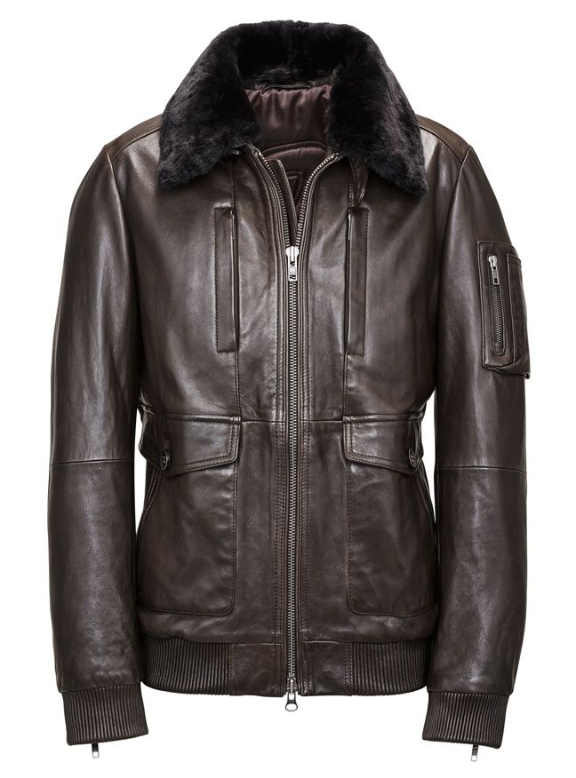 Hugo boss veste en cuir Hugo boss veste en cuir