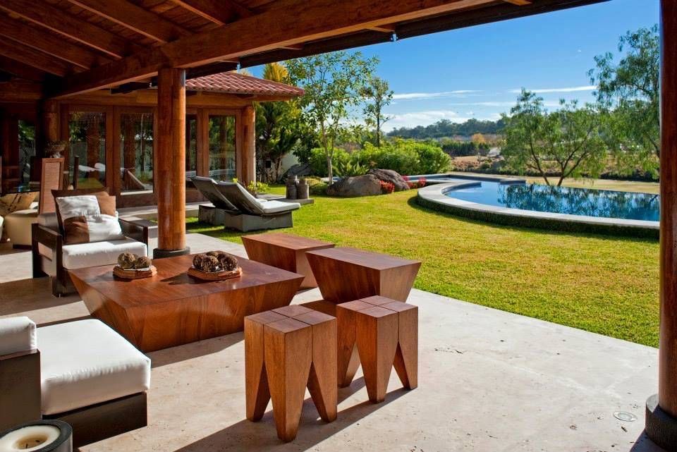 Terraza Balcones Y Terrazas Modernos De Taller Luis Esquinca Moderno Casas De Campo Disenos De Casas De Campo Y Casas Tradicionales