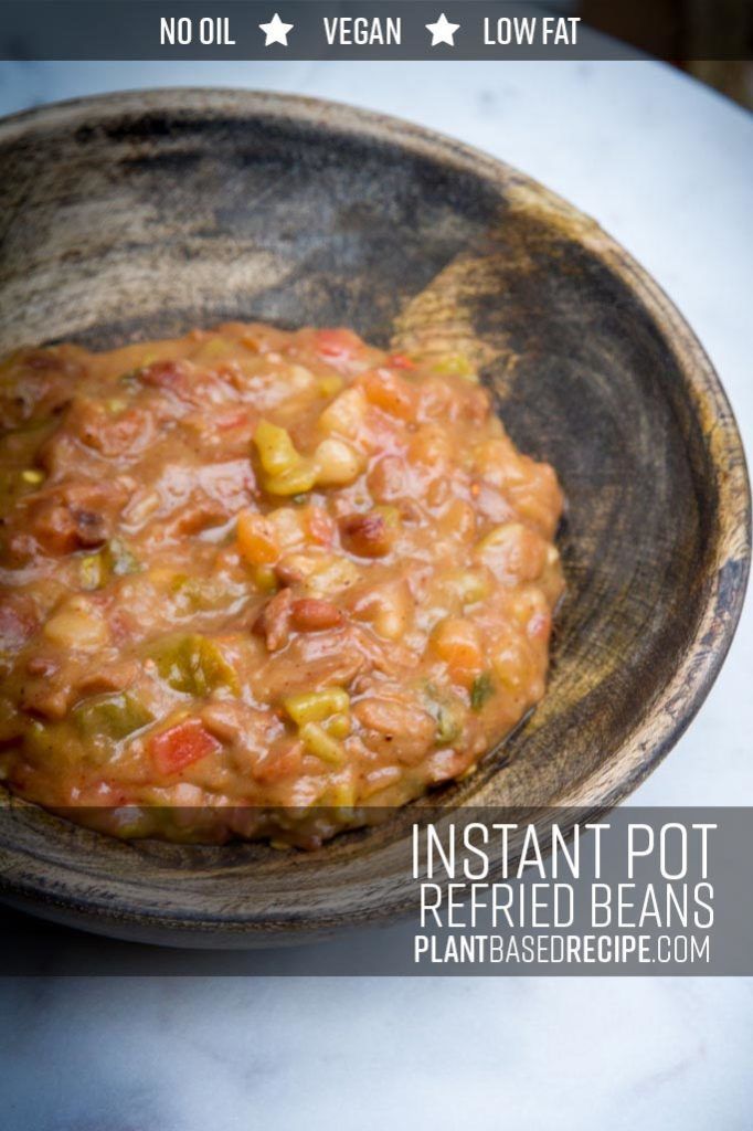 Instant Pot Low Fat Refried Beans Instant Pot Low Fat Refried Beans