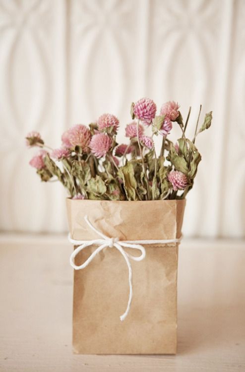 too lovely for words fancy up my garden flowers ideas paper paper bag flower vase