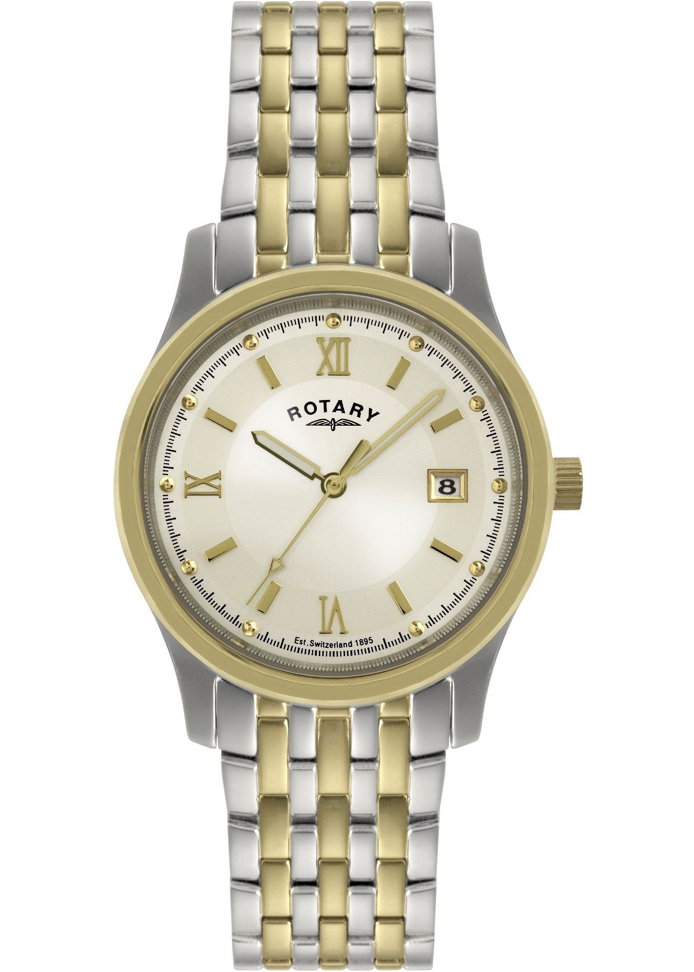 Tone Men's Two Rotary Champagne WatchWatches jL3Rq54ScA