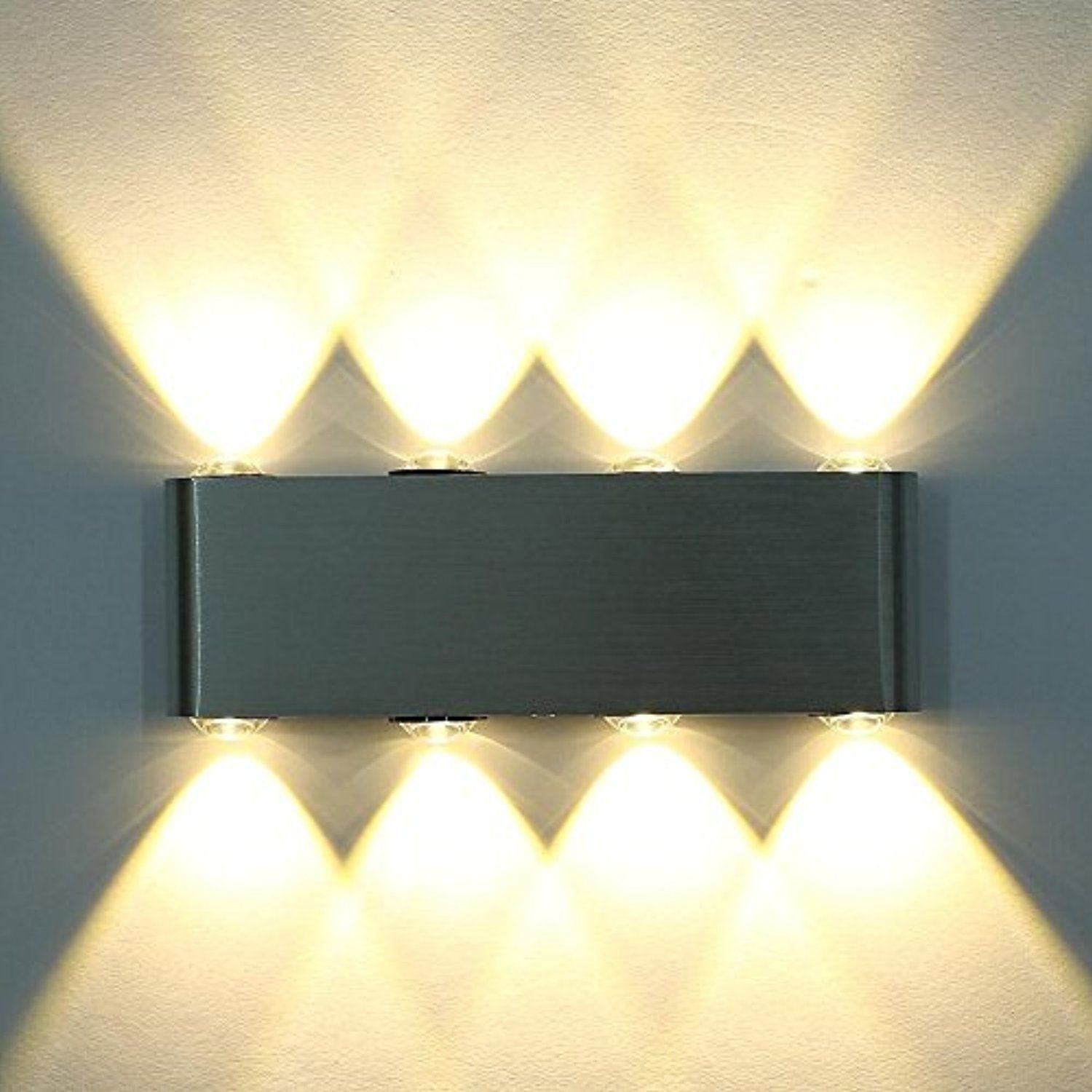 Deckey 8 LED High Power Up Down Wall Lamp Spot Light ...
