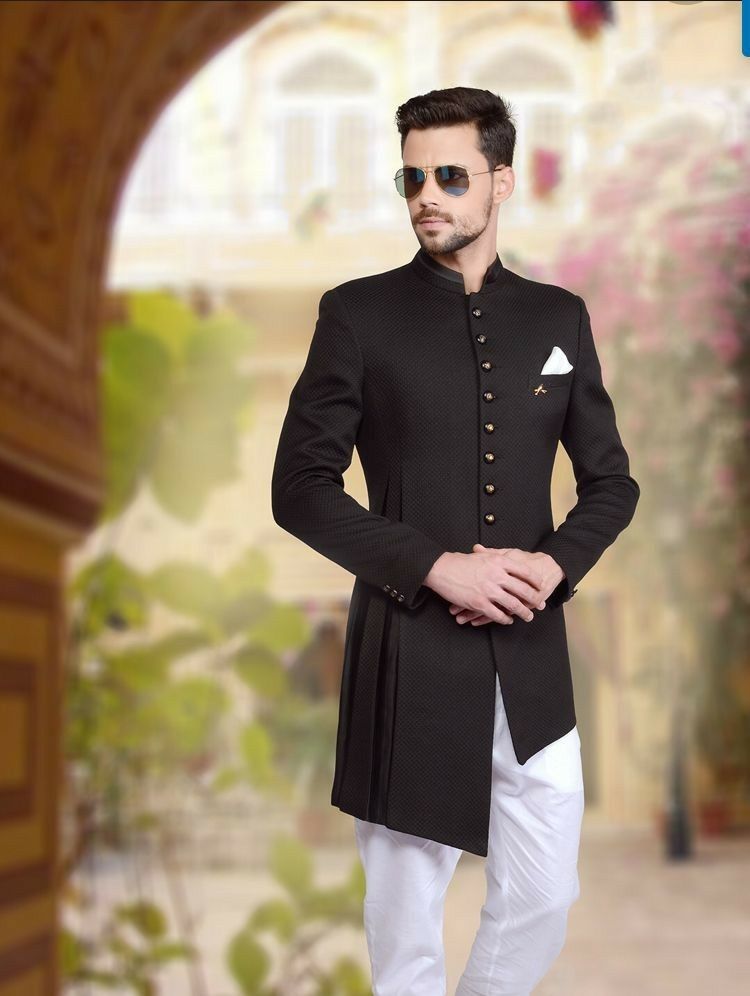 Latest Designer Wedding Sherwani Patterns for Indian Groom - LooksGud.com Fashio