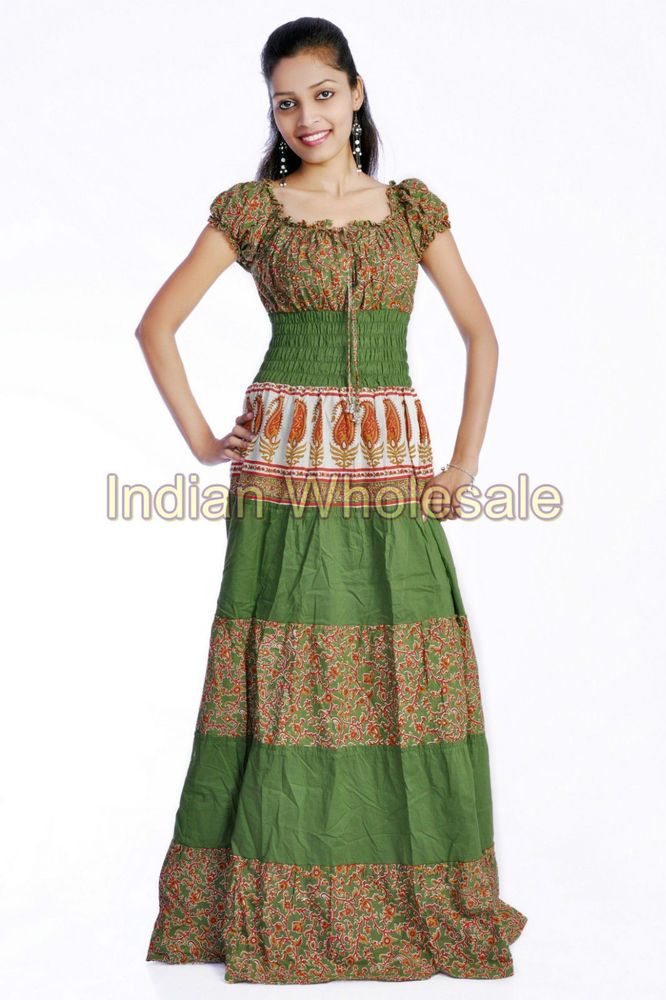 Vintage Kantha Handmade Embroidered Work Dress Hippy Boho Style Ethnic Designer kurti /& Dress Indian Women Wear Tunic Summer Wear Top Dress