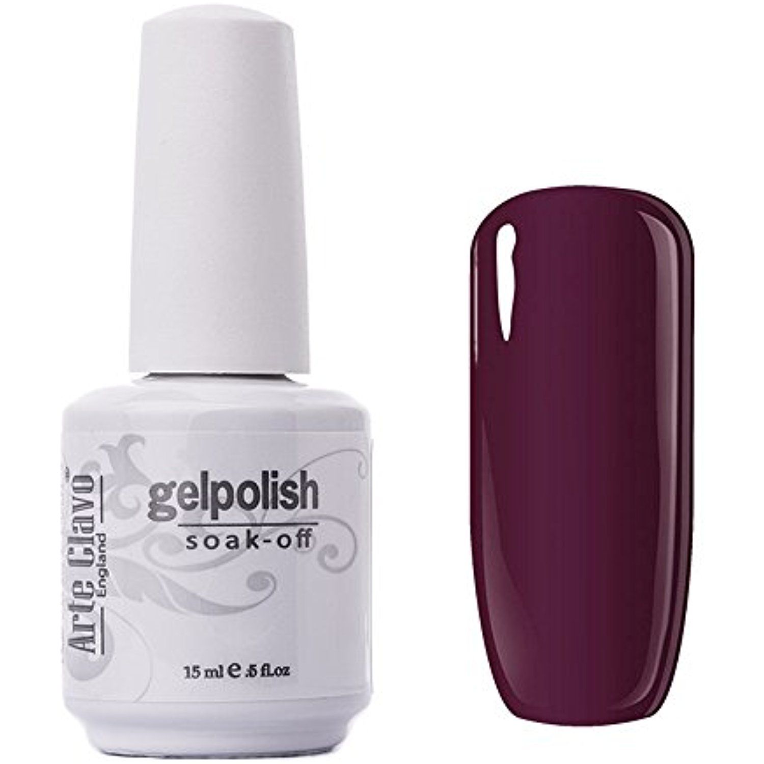 Arte Clavo Black Purple Nail Gel Polish Harmless Resin Professional Nail Care
