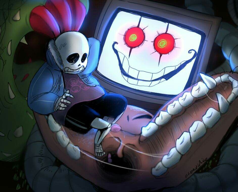 Omega Flowey Sans Omega Flowey Sans