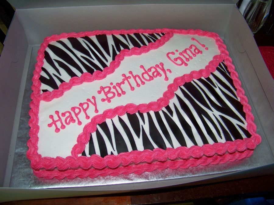 11 x 15 white sheet cake with black fondant zebra stripes sweet black fondant sheets