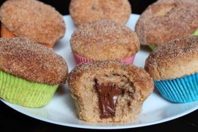 Nutella-Zimt-Muffins