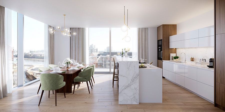 30 Idee per Arredare una Sala da Pranzo Moderna | Villas 30 Idee per Arredare una Sala da Pranzo Moderna | Villas