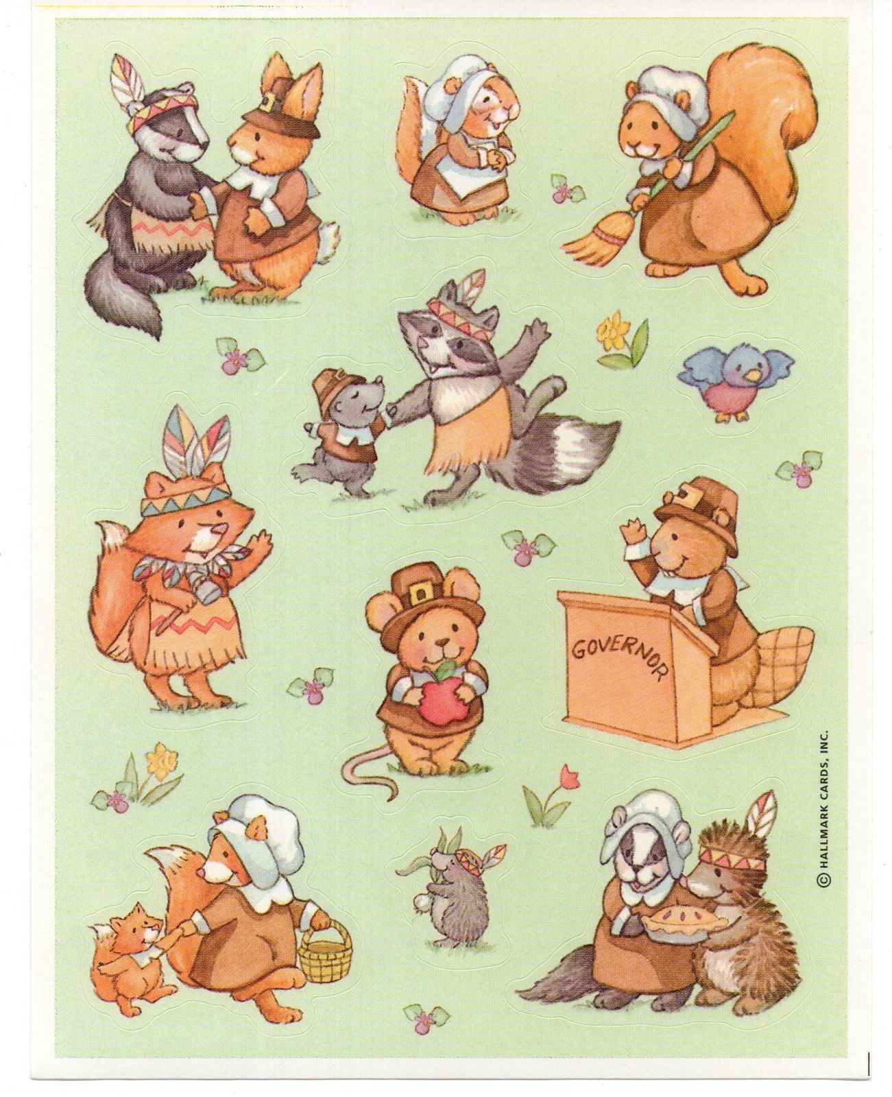 Scrapbooking 1 Sheet American Greeting Sticker DINOSAURS