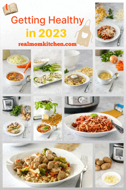 Getting Healthy for 2023 - Real Mom Kitchen - Meatless