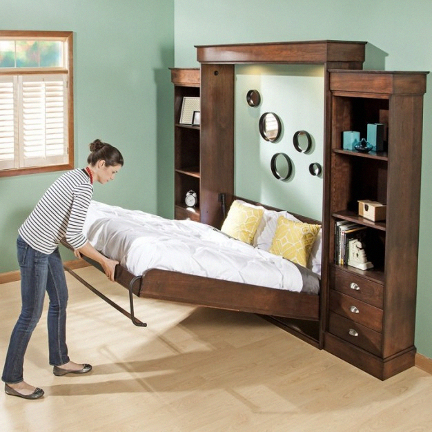 Modern Murphy Beds Small living Space with King Murphy Beds Murphy