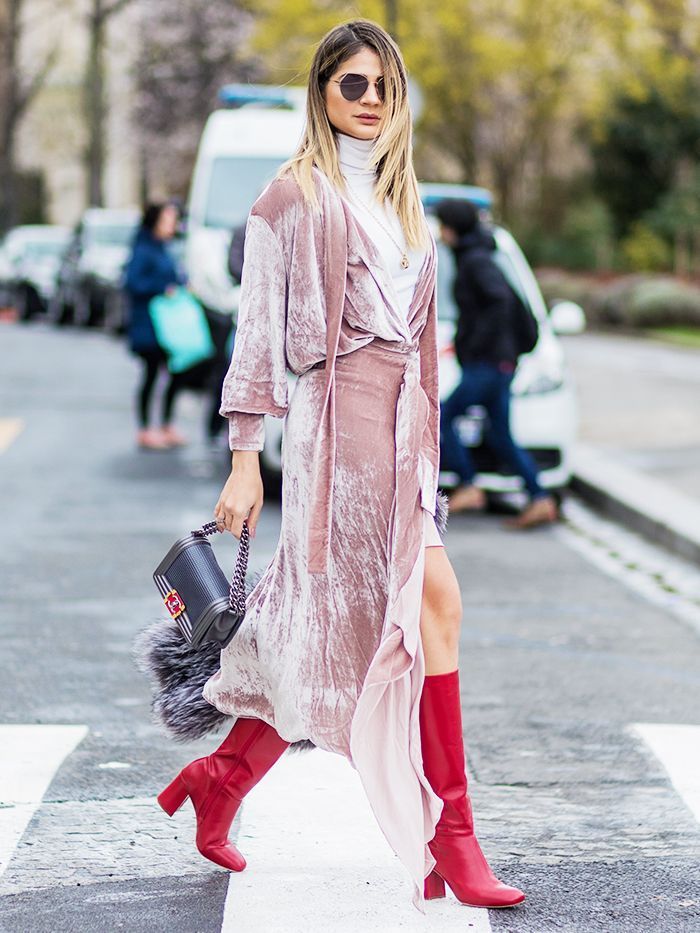 It Girl–Approved Velvet-Dress Outfits for Every Holiday Party