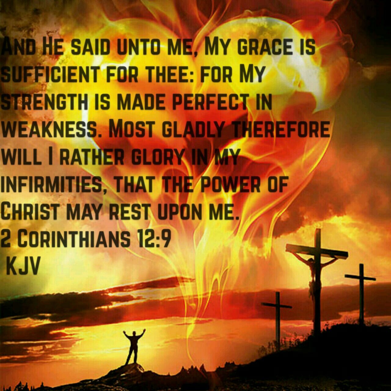 2 Corinthians 12 9 And He Said Unto Me My Grace Is Sufficient For my-grace-is-sufficient-okay-gesture-grace-strength-bible-sufficient