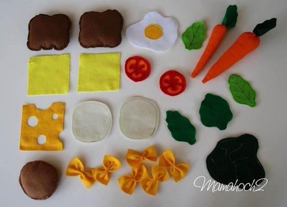 Playfood - Tutorial Spielessen aus Filz nähen ⋆ Mamahoch2