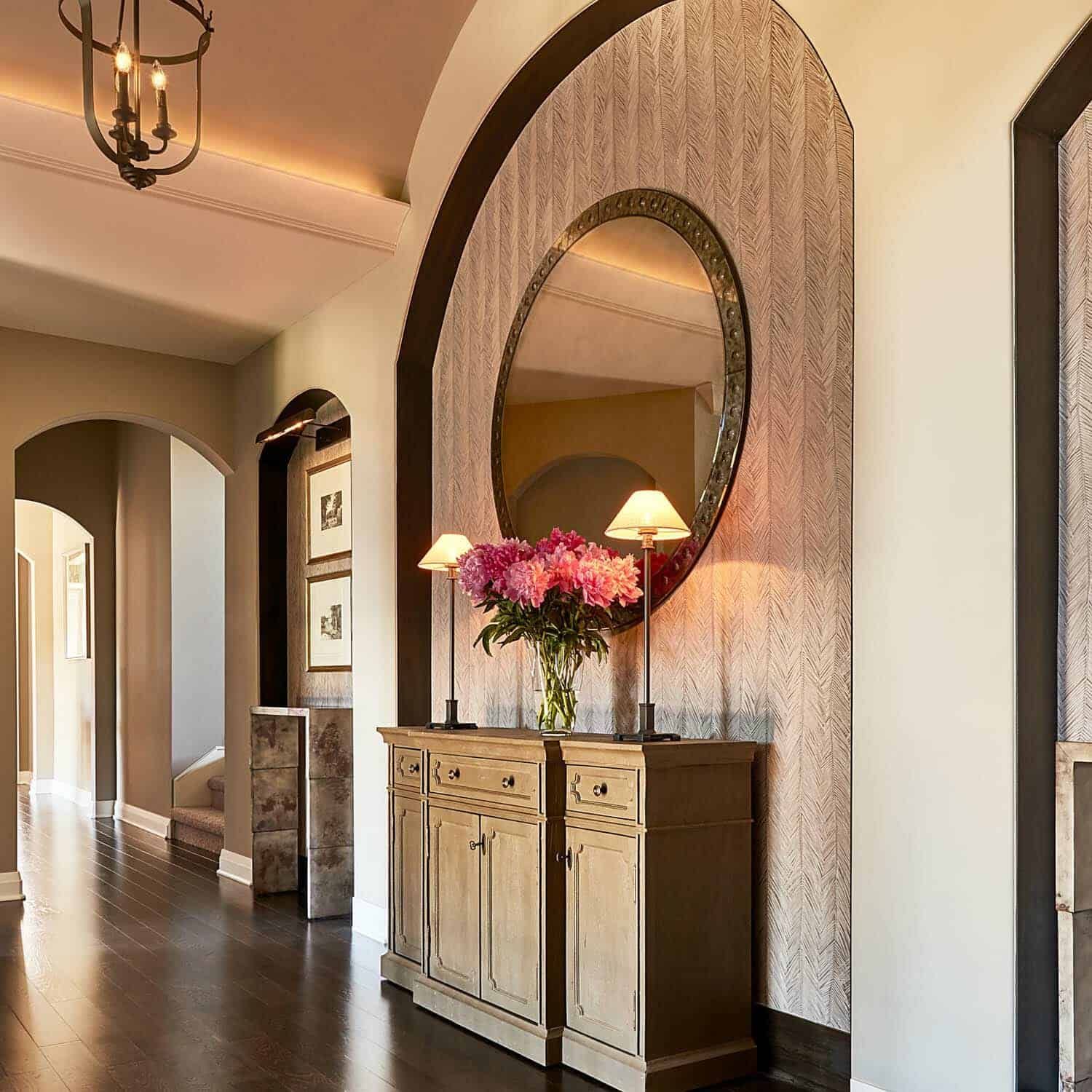 Restoration Hardware styled model home with gorgeous interiors in Michigan #restorationhardware