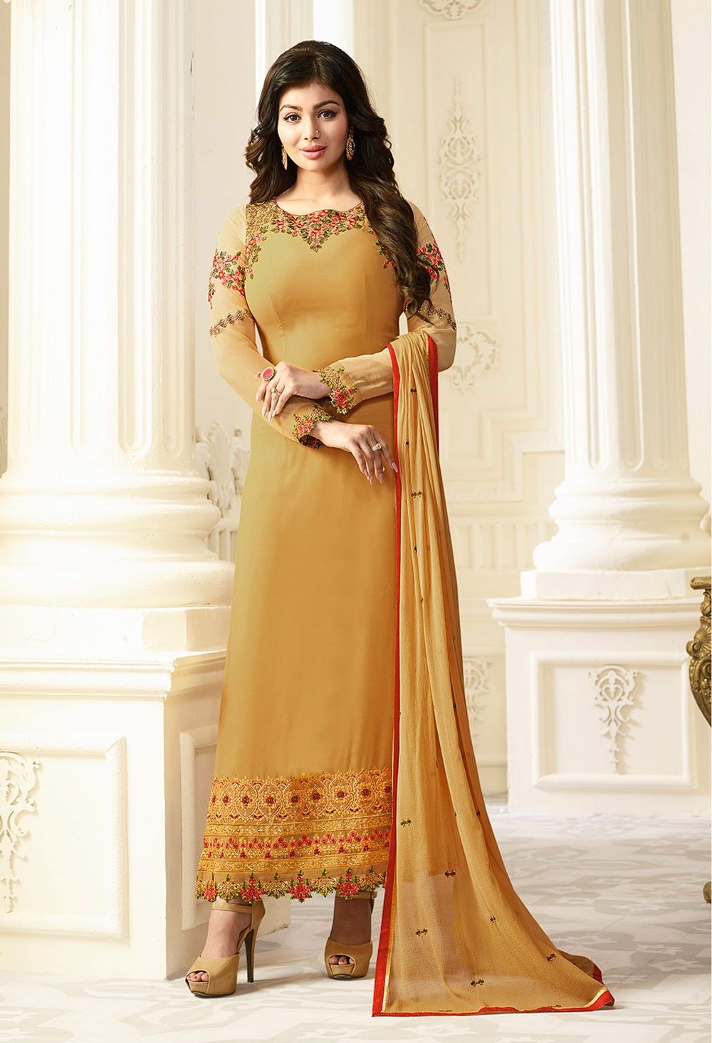 Bollywood Actress Ayesha Takia In Latest Salwar Kameez Designs 2018 | Latest salwar kameez