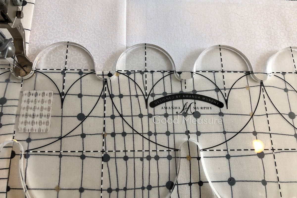 Rulerwork for Beginners, Part 4: Clamshells