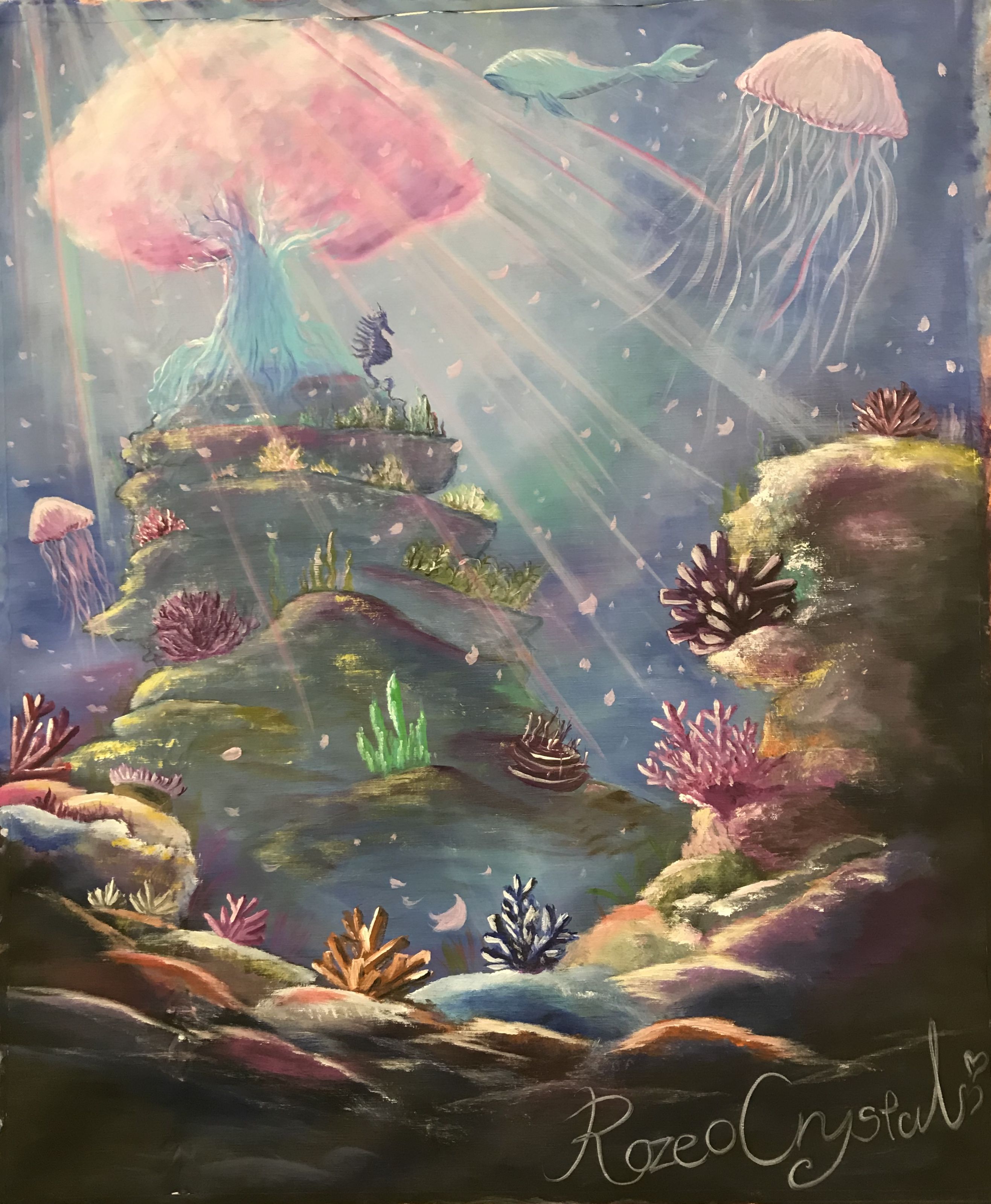 Rozeocrystal アクリル画です アクリル画 アートのアイデア 絵 Rozeocrystal アクリル画です アクリル画 アートのアイデア 絵