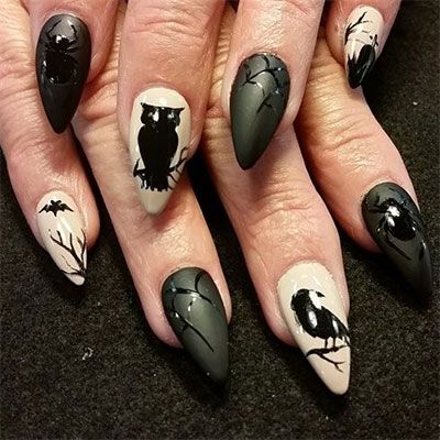 15 spooky halloween nails art designs ideas 2016 spooky halloween nail ideas