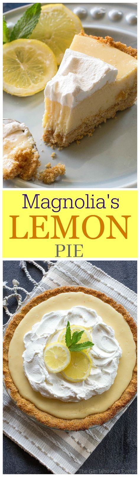 Magnolia's Lemon Pie #sweetpie