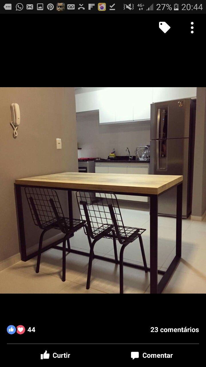 Cafofo Homens Da Casa Mesa Com Base Feita No Serralheiro E Tampo De Cafofo Homens Da Casa Mesa Com Base Feita No Serralheiro E Tampo De