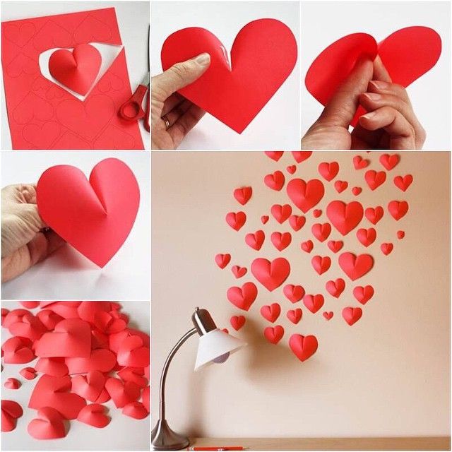 A Collection Of 25 Paper Heart Projects For Valentines Day Weddings Or Just Because Handmade Is Simple DIY Craft Tutorial Idea A Collection Of 25 Paper Heart Projects For Valentines Day Weddings Or Just Because Handmade Is Simple DIY Craft Tutorial Idea