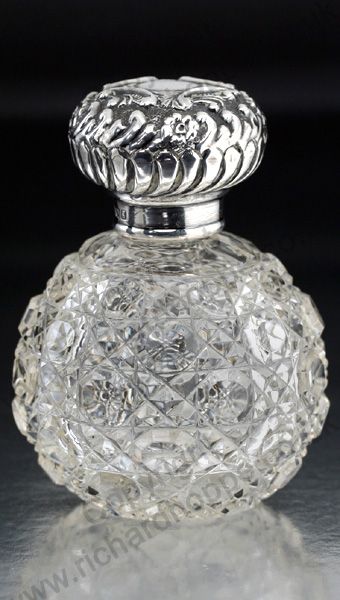 Pin on Antique & Vintage Glass VINTAGE GLASS: DRESSING TABLE BOTTLE