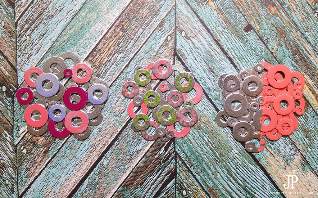 diy tile coasters with nail polish