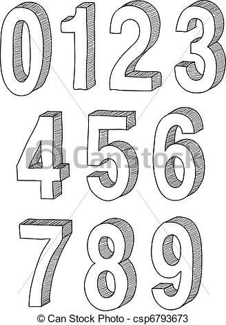 draw 3d numbers - Google Search | Hand Lettering | Pinterest | Drawings, Lettering and Hand lettering