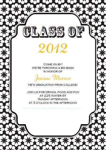 Free Printable College Graduation Announcements Download our free - best of invitation wording ideas for graduation party Free Printable College Graduation Announcements Download our free - best of invitation wording ideas for graduation party