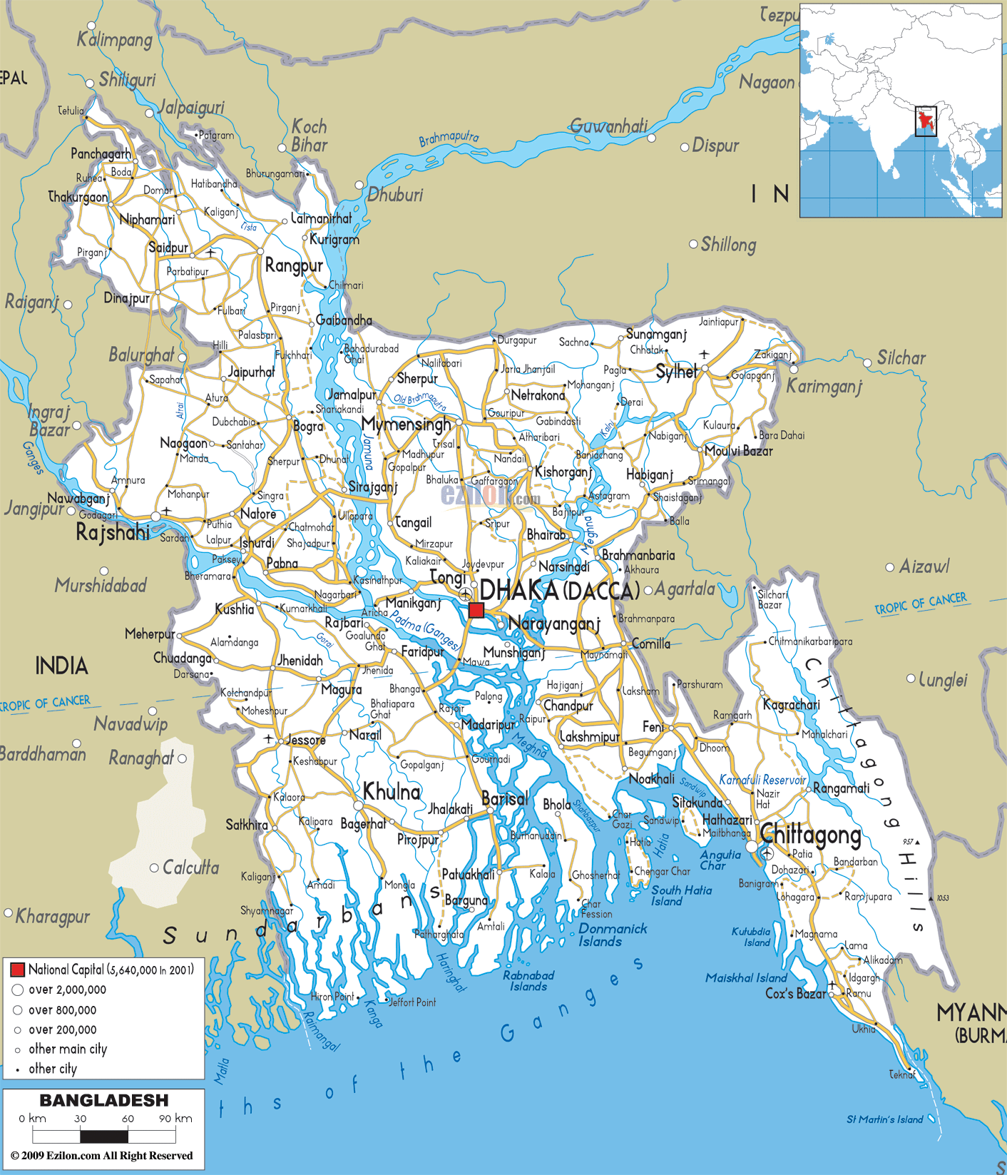 Student Choice Geography: Three major rivers run through ... Student Choice Geogr