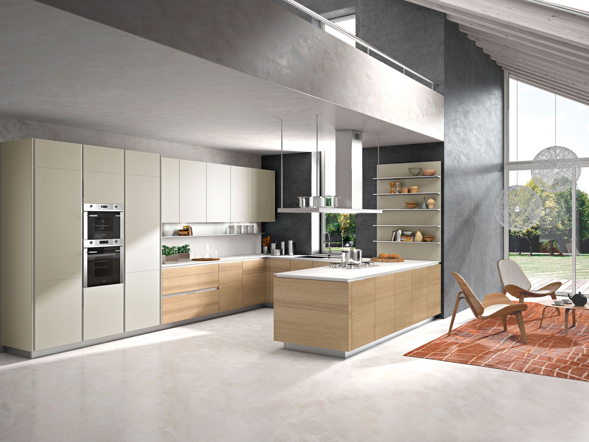 Modern Kitchen Designs | Orange Modern Kitchen | Snaidero USA ... Modern Kitchen Designs | Orange Modern Kitchen | Snaidero USA ...