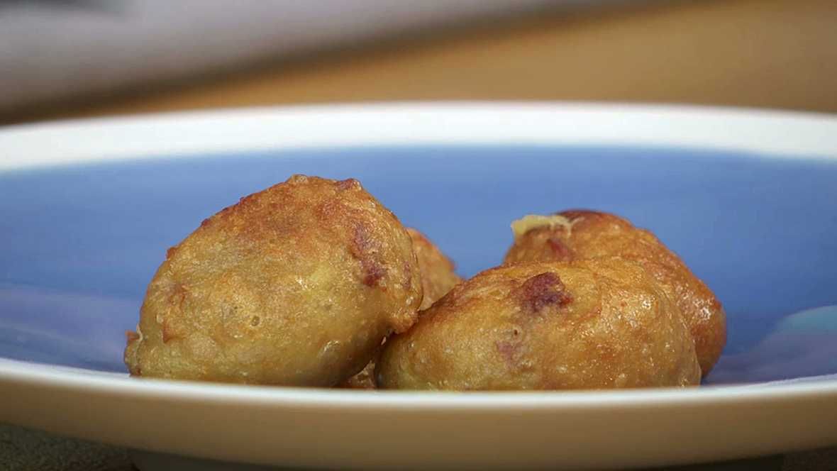 Buñuelos De Jamón Torres En La Cocina Receta De Buñuelos Tapas Españolas