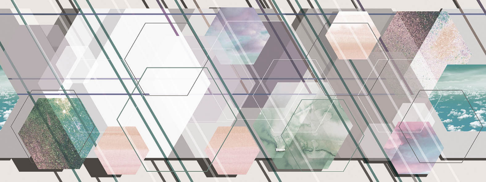 Необычные обои Geometry-2018-1 от Студии Wall Street