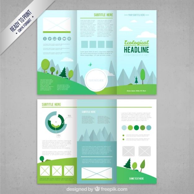 design leaflet free