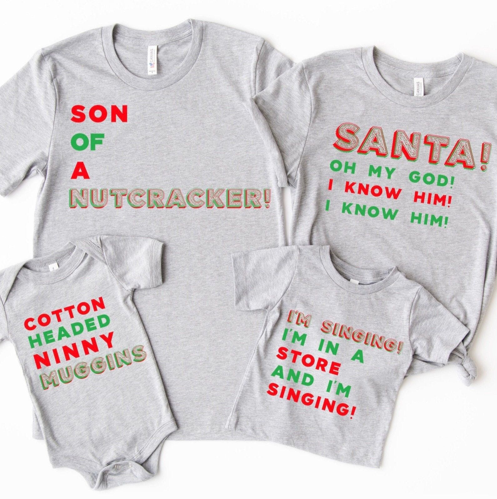 Family Christmas Pajamas, Funny Christmas Shirts, Matching Christmas Pajamas, Family Christmas Shirts, Matching Family Shirts ♥UNISEX SHIRTS♥ ♥ PLEASE CHECK THE SIZE CHART IMAGE TO HELP YOU CHOOSE THE BEST FIT! :) WE DO NOT ACCEPT EXCHANGES, RETURNS OR CANCELLATIONS We add our size chart as a reference, so please make sure that you are selecting carefully. Once an order is received it goes into production and we are unable to cancel orders. ♥♥Of course if there is an issue with your order, pleas Movie Quote Shirts, Elf Movie Quotes, Elf Quotes, Funny Christmas Shirts, Christmas Humor, Christmas Pjs, Toddler Christmas Shirts, Christmas Ideas, Christmas Clothes