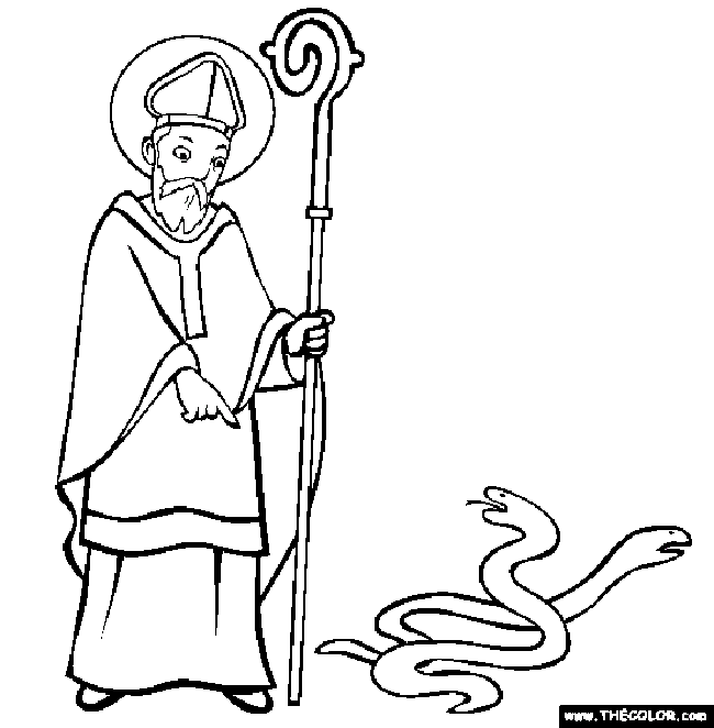 St Patrick Coloring Page Catholic | coloring Pages | Pinterest ... St Patrick Coloring Page Catholic | coloring Pages | Pinterest ...