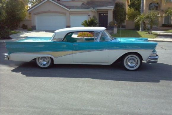 1958 Ford Fairlane 500 For Sale Desertclassics 1958 Ford