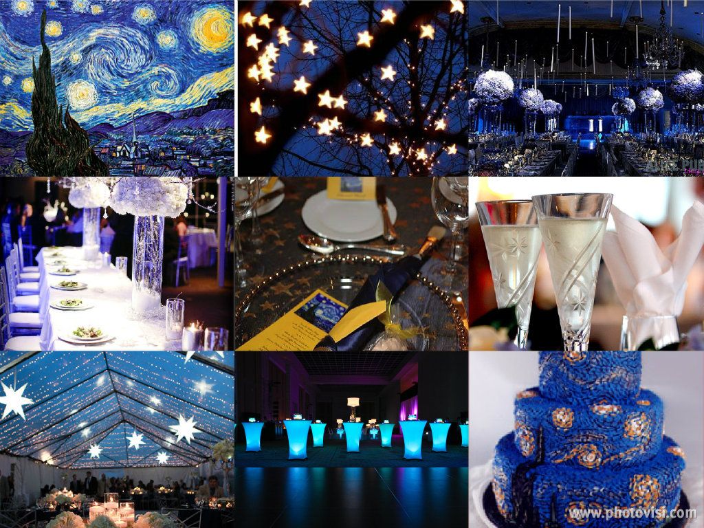 Daily Inspiration Van Gogh S Starry Night Wedding Daily Inspiration Van Gogh S Starry Night Wedding