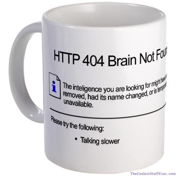 Error 404 Coffee Mug Canecas Coelhos Coelho