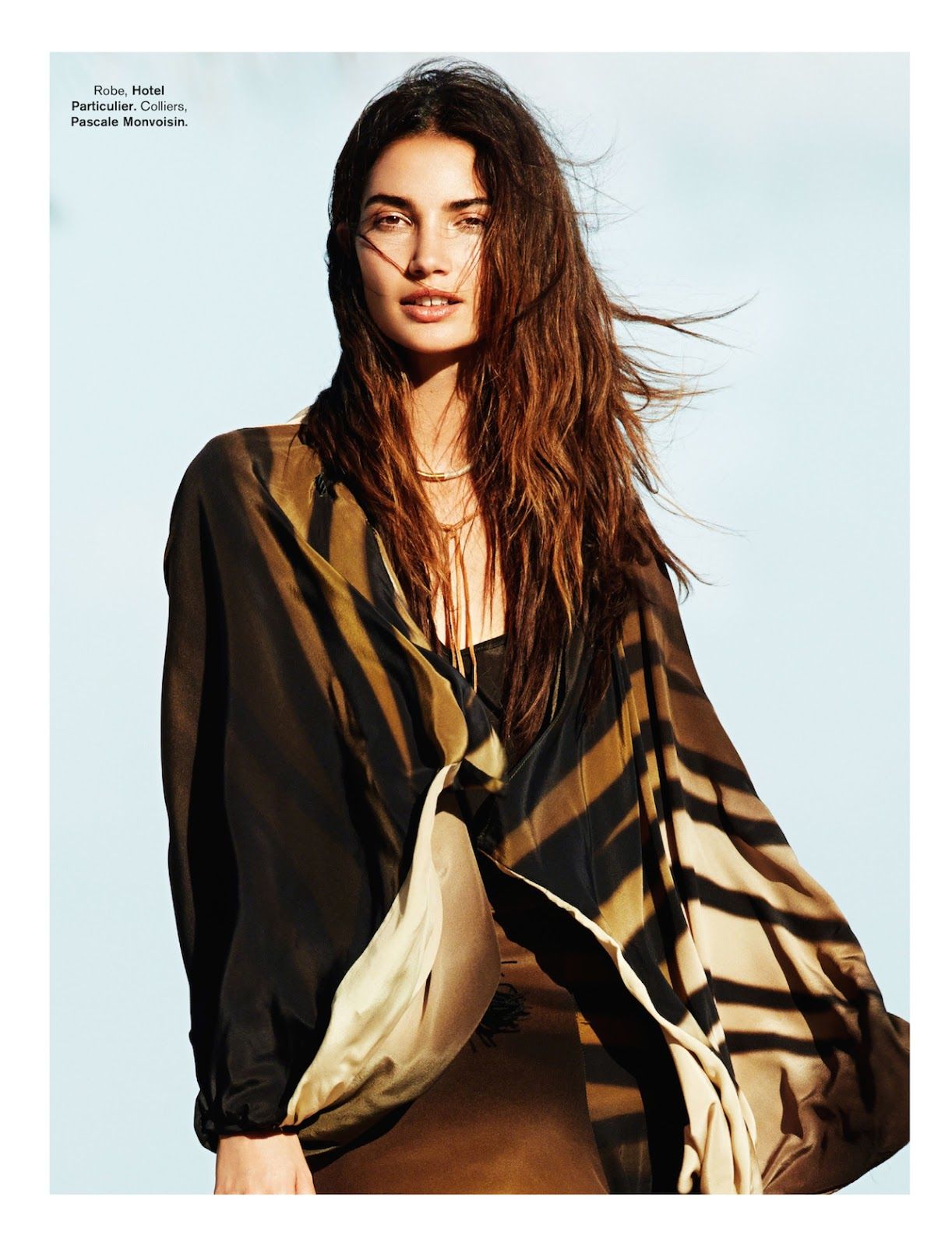 gipsy queen: lily aldridge by derek kettela for glamour france july