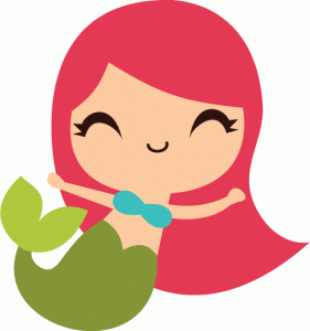 Silhouette Design Store View Design cute mermaid Silhouette Design Store View Design cute mermaid