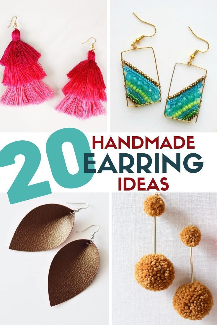 20 Cute Handmade Earrings Ideas - #cute #earrings #handmade #ideas