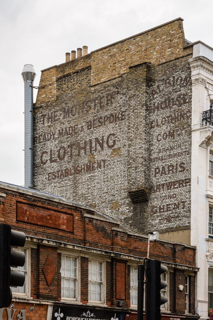 New book, Ghost Signs: A London Story, takes readers on a nostalgic tour of the capital’s ‘ghost’ signs which hide in plain sight. Photography: Roy Reed #design #london #art Walker Bros, Albion House, Poland Street, Old London, London Art, Golders Green, Space Art, Art Spaces