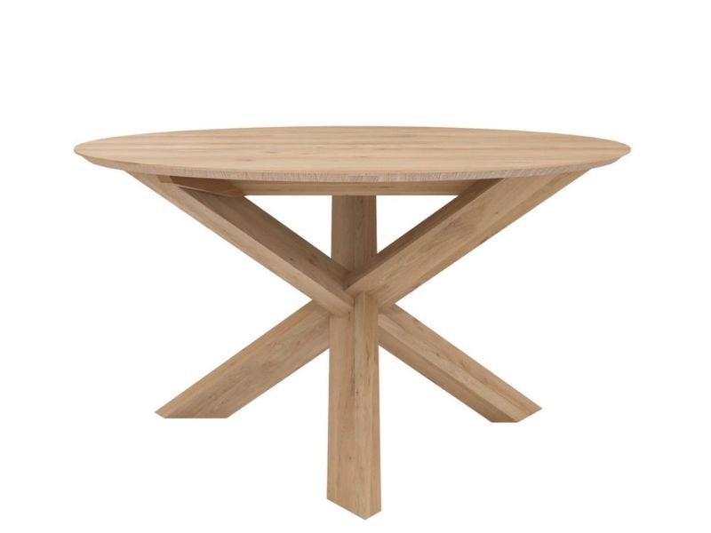 Ethnicraft Oak Circle Eettafel - Ø 136 cm